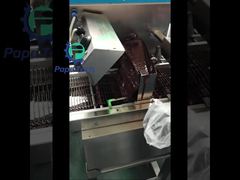 Mochi with nuts and chocolate coating production line