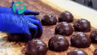 mochi with chocolate coating production line