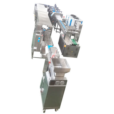 Good price 220V Energy Bar Machine P307 Triple Row Chocolate Bar Manufacturing Equipment online