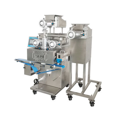 Good price P188 Four Hoppers Encrusting Machine for 3-Fillings Ball and Multi-Layer Products with 220V Voltage and 400kg Weight online