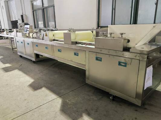 Good price P401 Automatic Puffed Rice Cereal Bar Production Machine 150-300KG/H 380V 5.5kw SS304 Food Grade online